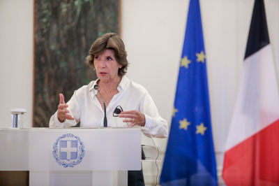 Κολονά: «Αμοιβαία συνδρομή Ελλάδας - Γαλλίας αν διαπιστώσουν ένοπλη επίθεση»