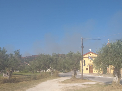 Ζάκυνθος: Προσήχθη αλλοδαπός ως ύποπτος εμπρησμού για τη φωτιά στο Αργάσι (βίντεο)