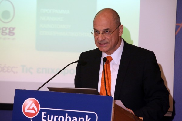 Ιωάννου (Eurobank): Δέσμευση ότι θα χρηματοδοτηθεί κάθε επιχειρηματικό σχέδιο με προοπτικές