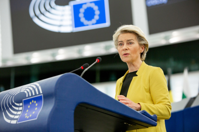 Ούρσουλα φον ντερ Λάιεν: «Η Ευρώπη θα συνεχίσει να στηρίζει την Ουκρανία για όσο χρειασθεί»