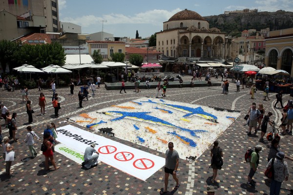 Δράση της Greenpeace στο Μοναστηράκι