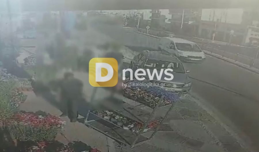 Γέρακας: Βίντεο ντοκουμέντο με το βαν των εκτελεστών μετά τη δολοφονία στο βενζινάδικο