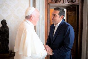 Η ιδιαίτερη αφιέρωση του Πάπα Φραγκίσκου στον Τσίπρα - «Κράτα το να με θυμάσαι»