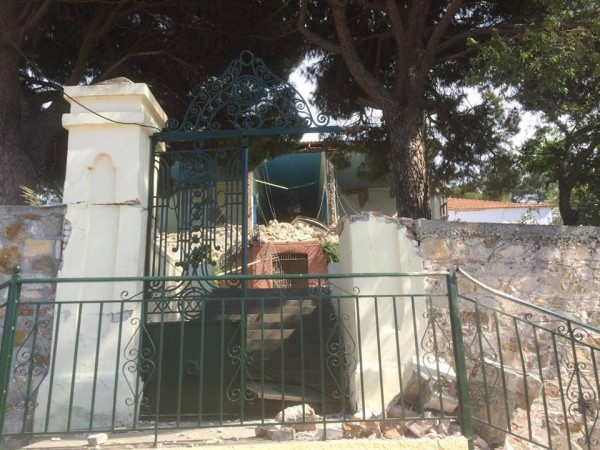 Ισχυρός σεισμός στη Λέσβο: Ισοπεδώθηκε χωριό μία νεκρή και πολλοί τραυματίες