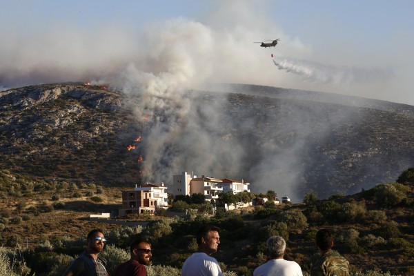 36 πυρκαγιές σε όλη την Ελλάδα το τελευταίο 24ωρο