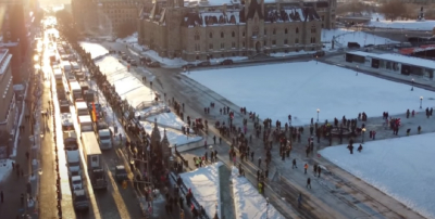 Χάος στον Καναδά με μαζικές διαδηλώσεις κατά του υποχρεωτικού εμβολιασμού -Φυγαδεύτηκε ο πρωθυπουργός (εικόνες, βίντεο)