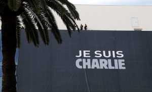 the Charlie Hebdo headquarters in Paris. EPA/SEBASTIEN NOGIER
