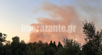 Δύο φωτιές στη Ζάκυνθο: Στο Τσιλιβί και στο Ακρωτήρι, εκκενώνονται περιοχές