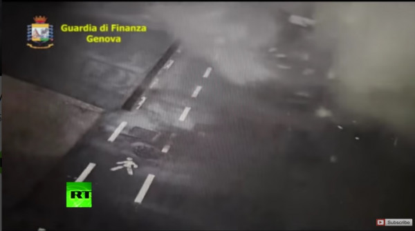 Στην δημοσιότητα βίντεο από την στιγμή της κατάρρευσης της φονικής γέφυρας στην Γένοβα