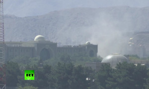 Επίθεση με ρουκέτες κοντά στο προεδρικό μέγαρο της Καμπούλ