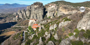 Ιερά Μονή Βαρλαάμ: Το μοναστήρι που ισορροπεί ανάμεσα σε Γη και Ουρανό