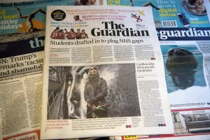 Σε σχήμα ταμπλόιντ κυκλοφορεί πλέον ο Guardian