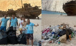 Ζάκυνθος - Ναυάγιο: Ιδιοκτήτες σκαφών μάζεψαν τα σκουπίδια μετά το σάλο, «μύλος» με τις ευθύνες