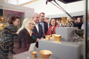 Μητσοτάκης - Νετανιάχου στο Εθνικό Αρχαιολογικό Μουσείο, τι εντυπωσίασε τον ισραηλινό πρωθυπουργό