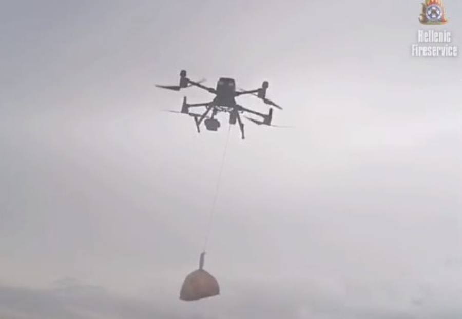 Εικόνες αποκάλυψης από drone