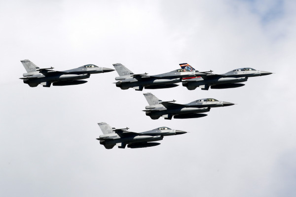Υπερπτήσεις τουρκικών F-16 πάνω από τις Οινούσσες και την Παναγιά