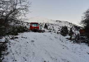 «Πνίγηκε» στο χιόνι η Λάρισα - Αναμένεται νέα επιδείνωση του καιρού
