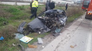 Τροχαίο ατύχημα στη Λάρισα με έναν νεκρό
