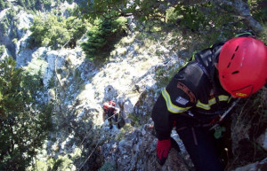 Αίσιο τέλος στην περιπέτεια των τεσσάρων ορειβατών που είχαν εγκλωβιστεί στο Μέτσοβο