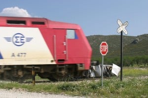 Φλώρινα: Αυτοκίνητο συγκρούστηκε με τρένο του ΟΣΕ (φωτό)