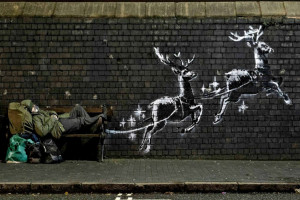 Ο Banksy «ξαναχτύπησε» λίγο πριν τις εκλογές στη Μεγάλη Βρετανία