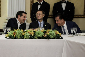 Τα φωτογραφικά ενσταντανέ στο επίσημο δείπνο προς τιμήν του Κινέζου Προέδρου (pics)