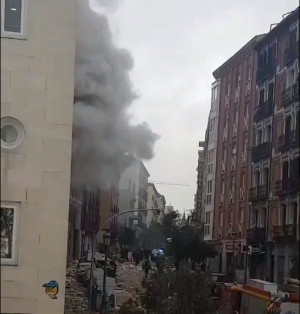 Μαδρίτη: Τουλάχιστον δύο νεκροί από ισχυρή έκρηξη σε κτίριο
