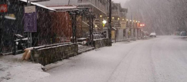Καιρός - «Ζηνοβία»: Πέφτει χιόνι στο Πήλιο - Σε επιφυλακή η Περιφέρεια, ανησυχία για το βράδυ