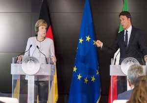 Ρέντσι: Η Ε.Ε. πρέπει να αρχίσει να ελέγχει τον γερμανικό προϋπολογισμό