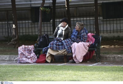 Δήμος Αθηναίων: Σε ετοιμότητα εν όψει της κακοκαιρίας, οι παροχές για τους αστέγους για όλο το 24ωρο