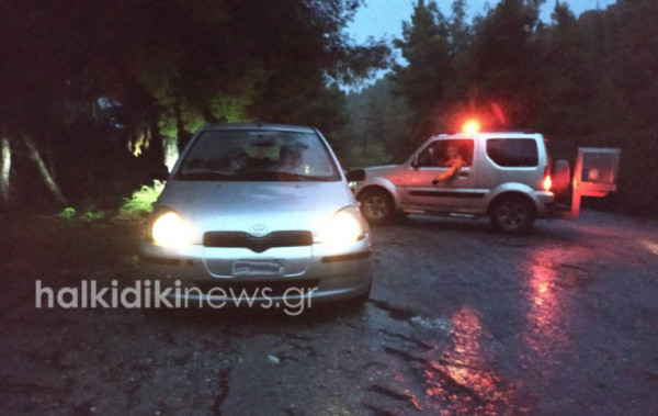 Χαλκιδική: Σε χαράδρα βρέθηκε νεαρή οδηγός