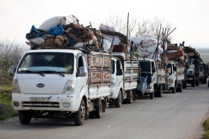 Γούτα: 100 λεωφορεία με αντάρτες και αμάχους αποχώρησαν τη νύχτα