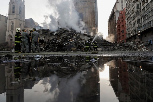 Ακόμα 44 άτομα αγνοούνται μετά την κατάρρευση κτιρίου στο Σάο Πάολο