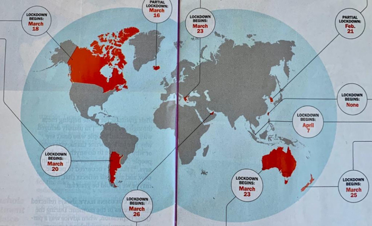 TIME: Στον παγκόσμιο χάρτη των χωρών που αντιμετώπισαν με επιτυχία τον κορoνοϊό η Ελλάδα