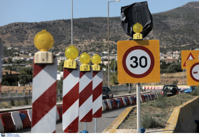 Κρήτη: Κλειστό από τη Δευτέρα τμήμα του ΒΟΑΚ, λόγω έργων