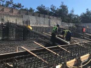 Ξεκίνησε η κατασκευή εξέδρας στο γήπεδο της ΑΕΚ στη Νέα Φιλαδέλφεια