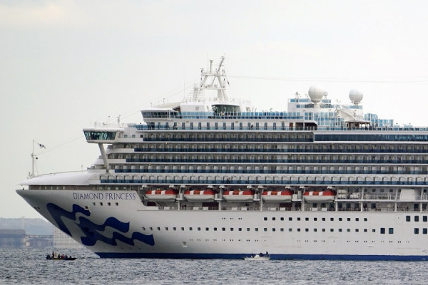 Κοροναϊός: Αποβιβάζονται 500 επιβάτες από το Diamond Princess - Βρίσκονται σε καραντίνα