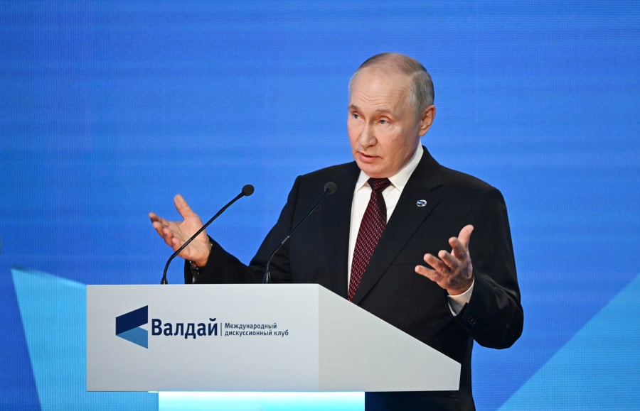 Πούτιν για πυρηνικά: «Αν η Ρωσία δεχτεί επίθεση δεν υπάρχουν πιθανότητες επιβίωσης για κανέναν, η Δύση έχει ξεπεράσει τα όρια»