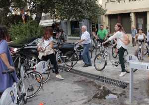 Ξεκίνησε η επίσημη λειτουργία του Συστήματος Κοινόχρηστων Ποδηλάτων του Δήμου Χανίων