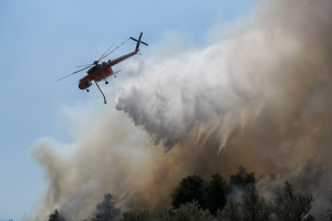 Φωτιά τώρα στη Λάρισα - Συναγερμός στην πυροσβεστική