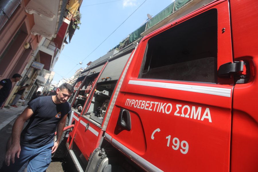 Χανιά: Φωτιά σε λεωφορείο, συναγερμός στην Πυροσβεστική