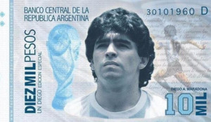 Αργεντινή: Χιλιάδες υπογραφές για να γίνει ...χαρτονόμισμα ο Μαραντόνα