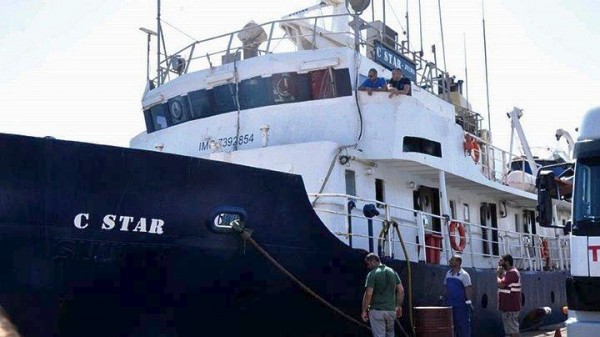 Ακινητοποιημένο στ&#039; ανοικτά της Τυνησίας το πλοίο C-Star