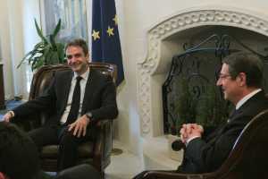 Μητσοτάκης: Η ΝΔ στηρίζει τις προσπάθειες για λύση του Κυπριακού 