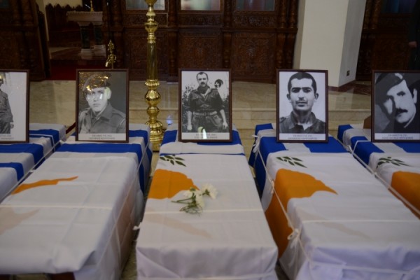 Επιστρέφουν στην πατρίδα τα λείψανα 17 αγνοουμένων - πεσόντων στην Κύπρο