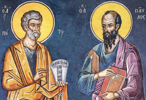 Εορτολόγιο: Γιατί γιορτάζουν σήμερα μαζί απόστολος Παύλος και Πέτρος