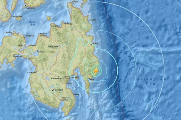 Ισχυρός σεισμός 6,4 Ρίχτερ στις νότιες Φιλιππίνες