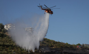 Ανεξέλεγκτη η φωτιά στη Χίο, εκκενώνονται δύο χωριά (vid)