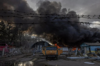 Ουκρανία: Οβίδες διασποράς στο Μικολάιφ, πυραυλική επίθεση στην Οδησσό
