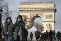 Γαλλία: Αρνητικό ρεκόρ με πάνω από 10 εκατ. κρούσματα κορονοϊού από το ξεκίνημα της πανδημίας
